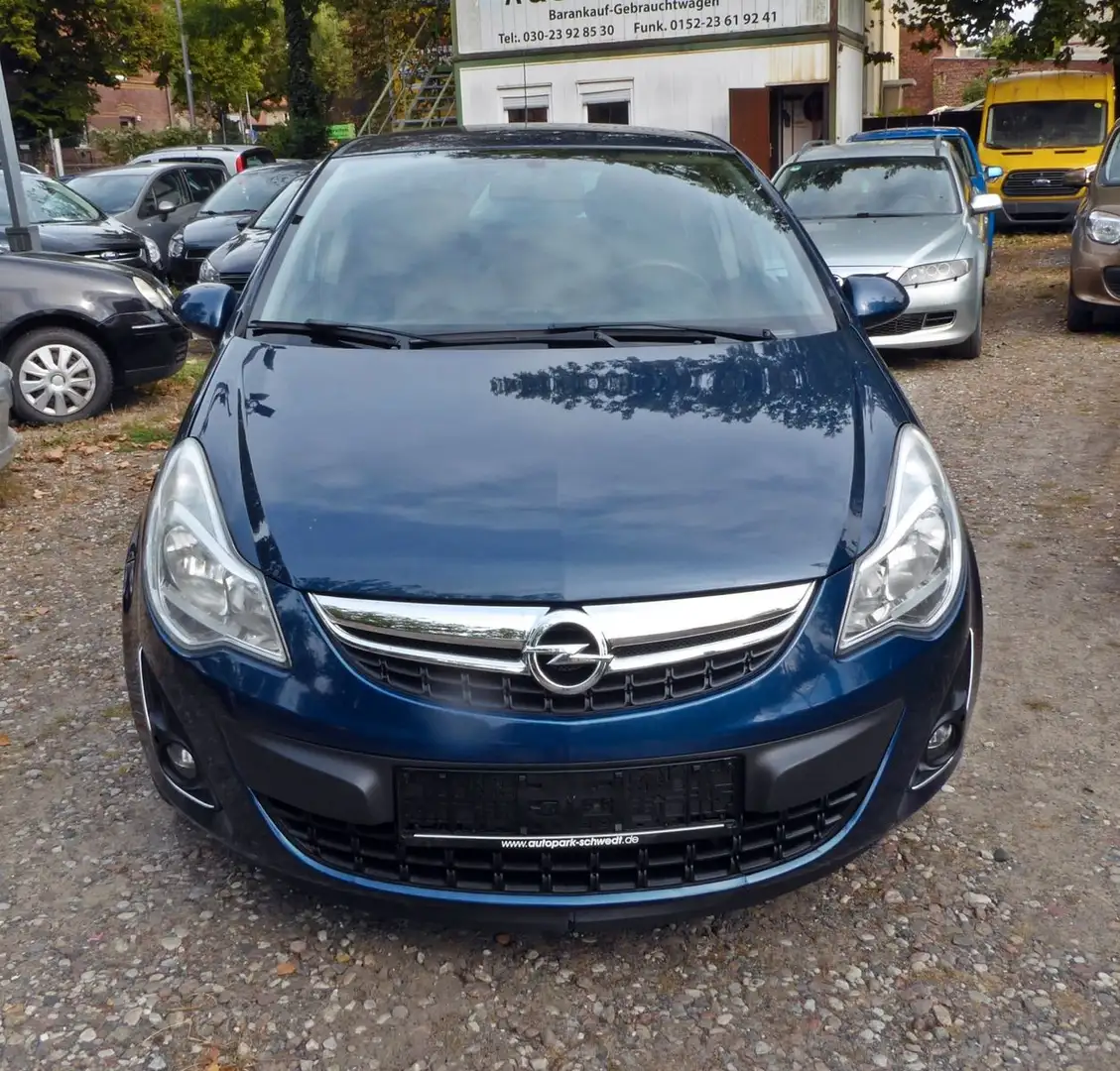 Opel Corsa D Satellite / TÜV/AU NEU ! Blauw - 2