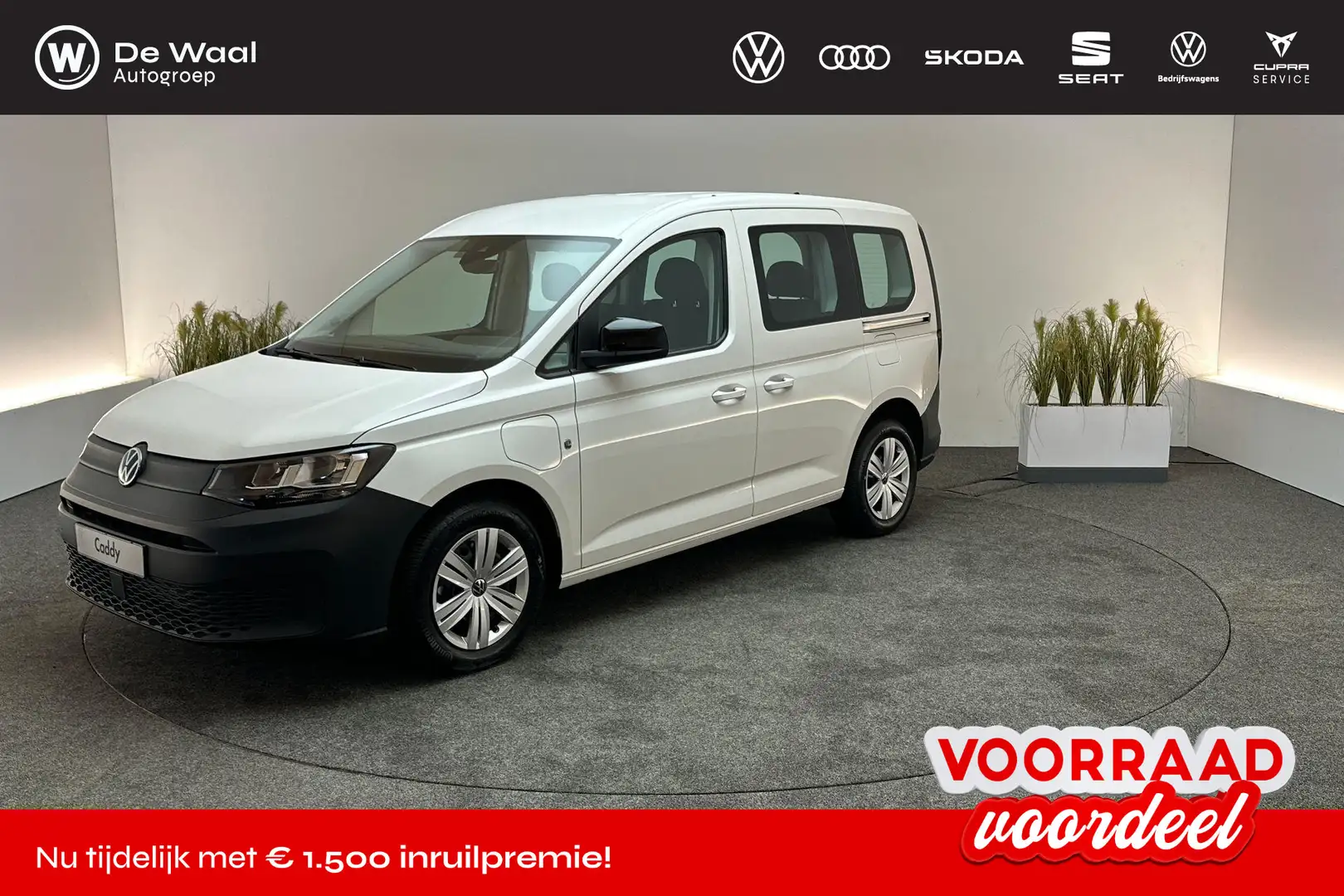 Volkswagen Caddy Bedrijfswagens Kombi 1.5 DSG eHybrid Blanc - 1