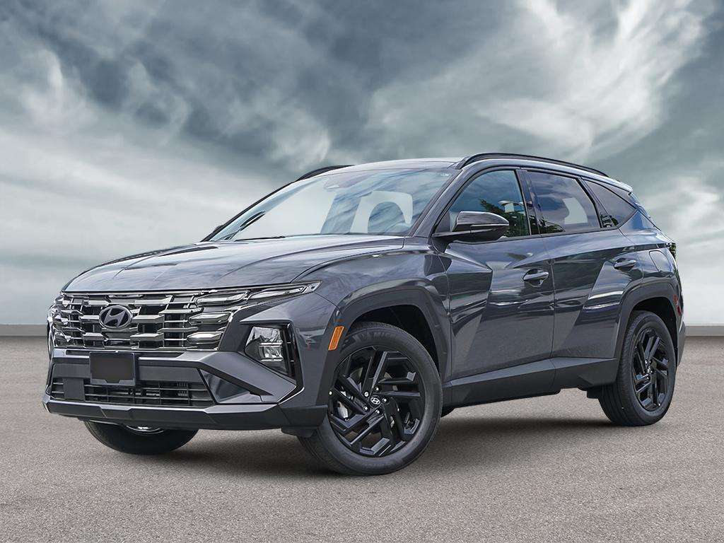 Gray 2026 Hyundai Tucson Hybrid SUV / Crossover  