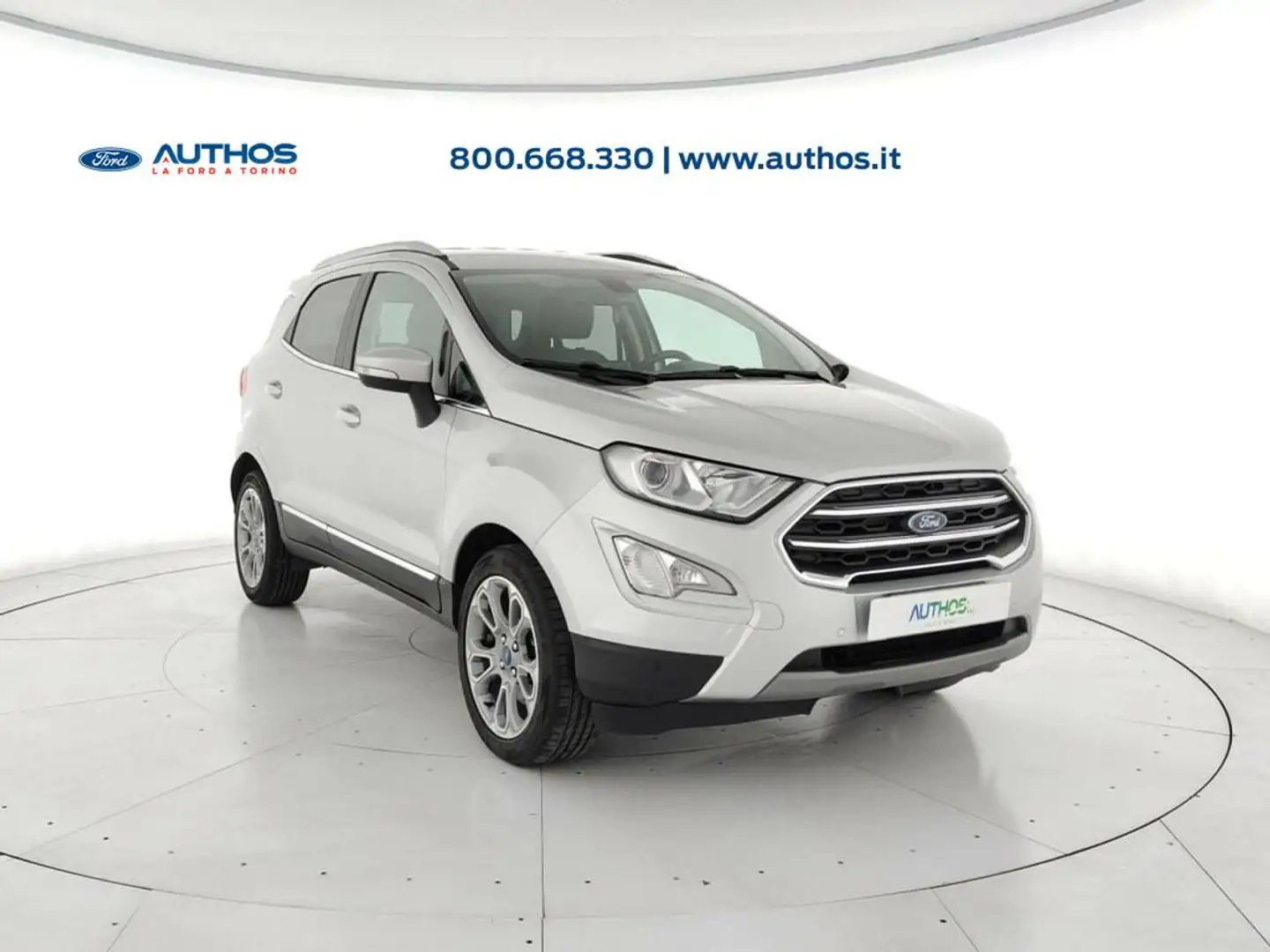 Ford EcoSport 1.0 ecoboost Titanium 100cv Argent - 2