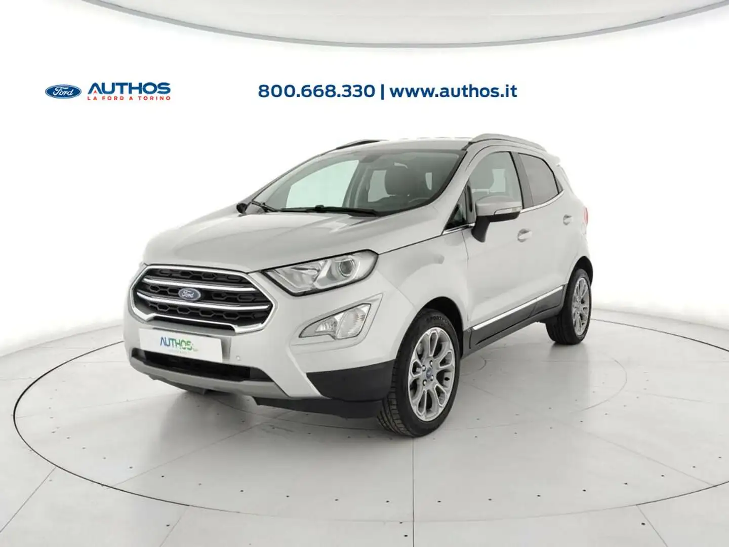 Ford EcoSport 1.0 ecoboost Titanium 100cv Argent - 1