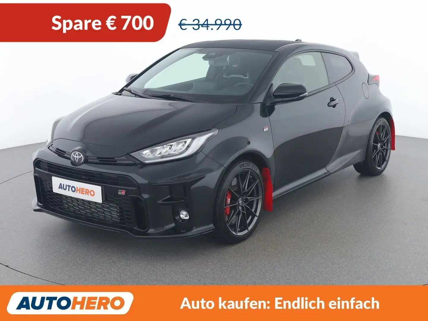 Toyota Yaris 1.6 Turbo GR Schwarz - 1