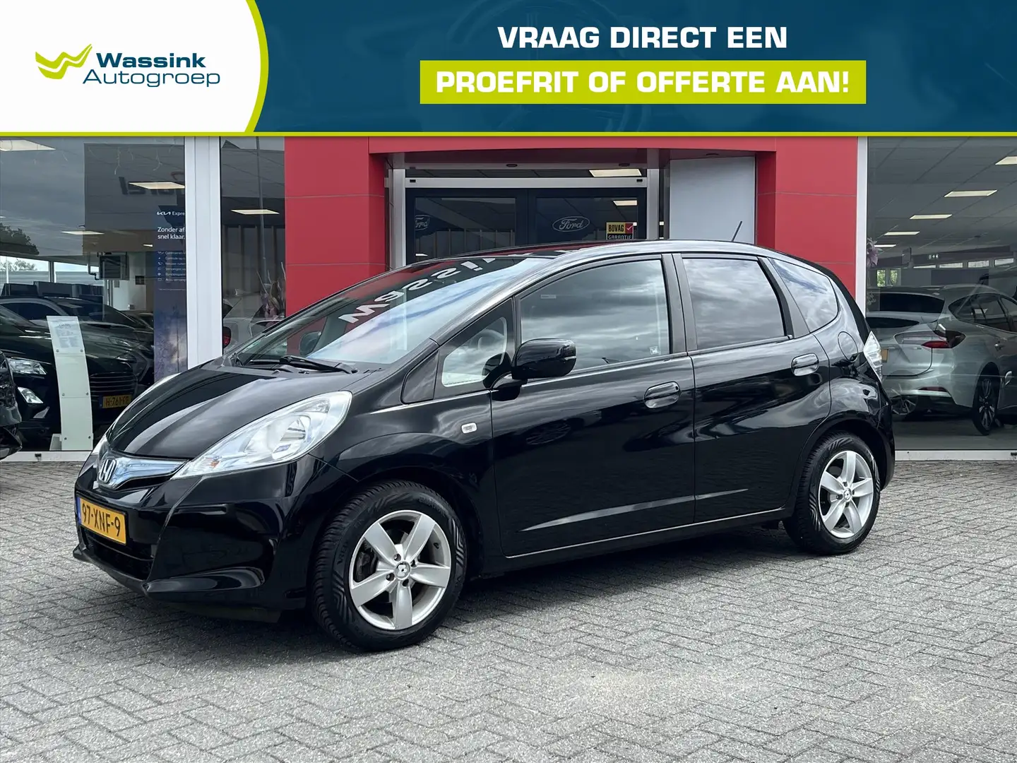 Honda Jazz Hybrid 1.4 i-VTEC 102pk Automaat Business Mode | C Zwart - 1