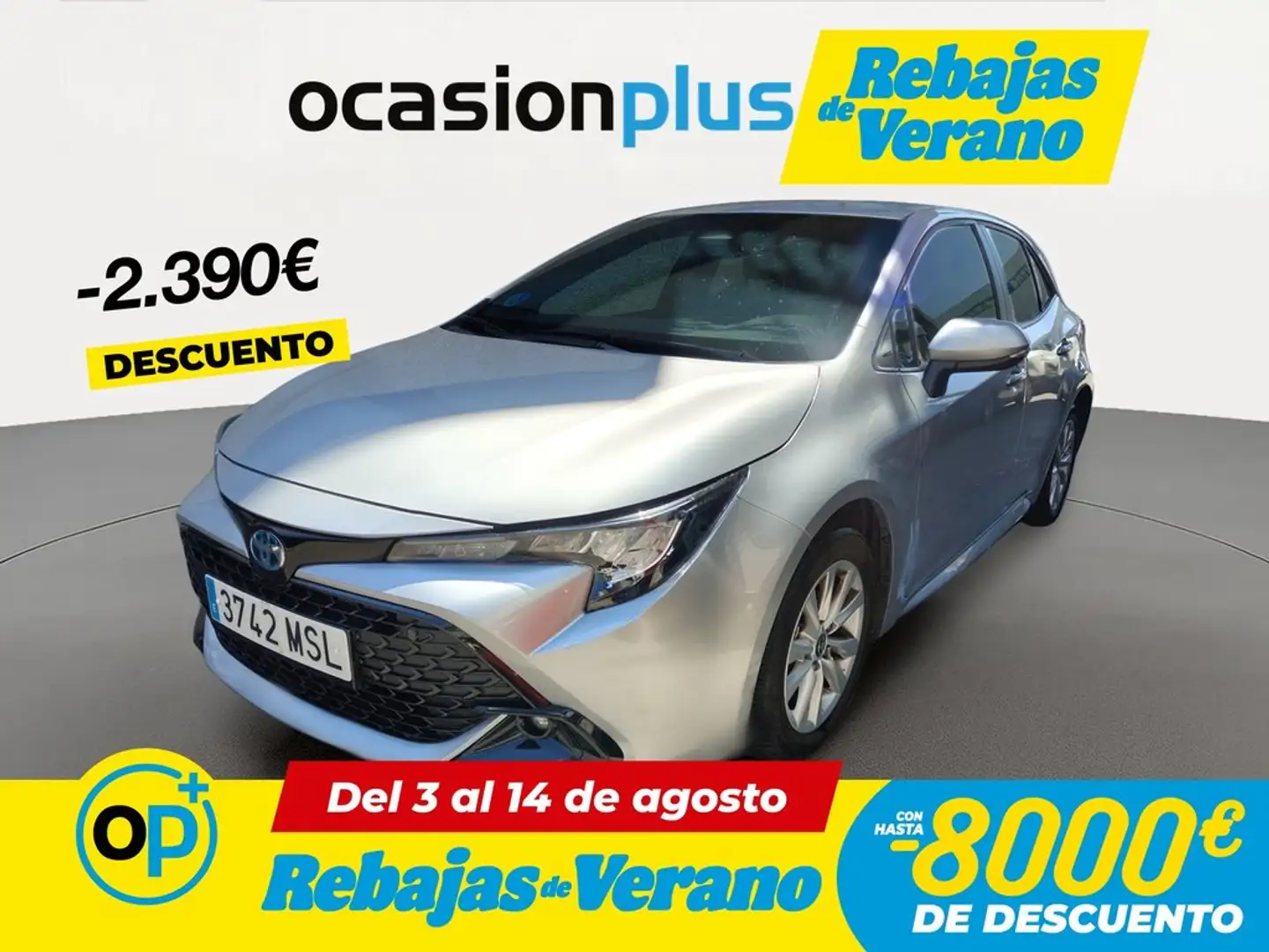 Toyota Corolla 140H Active Plus Gris - 1
