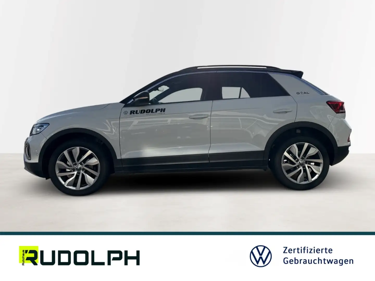 Volkswagen T-Roc GOAL 1.0 TSI 6-Gang LED BT SHZ PDC ACC Fernlichtas Weiß - 2