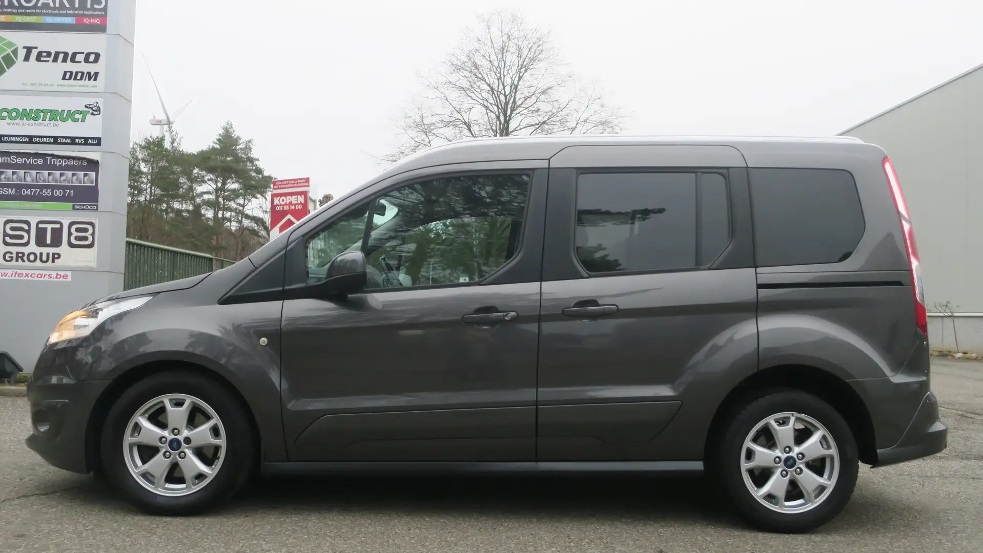 Ford Tourneo Connect 1.5 TDCi   "Automaat - Panodak" Gris - 2