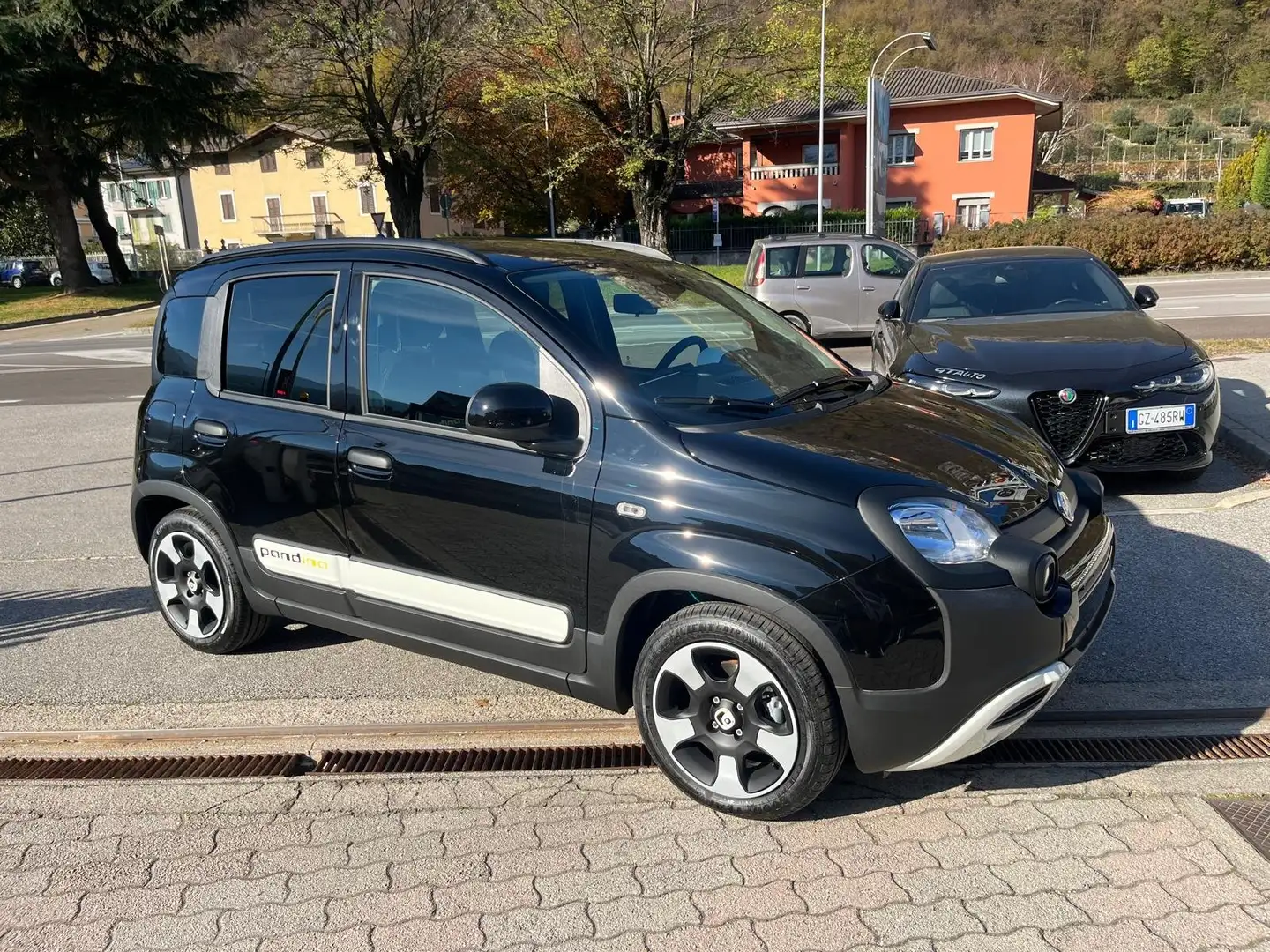 Fiat Panda Pandina 1.0 firefly hybrid s Noir - 1