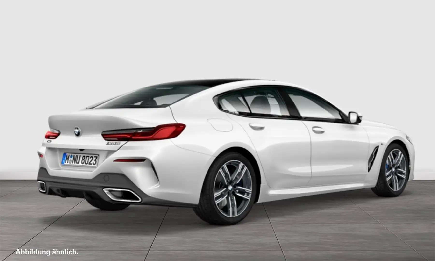 BMW 840 i xDrive Gran Coupé M Sport Laser DA Prof PA+ Weiß - 2