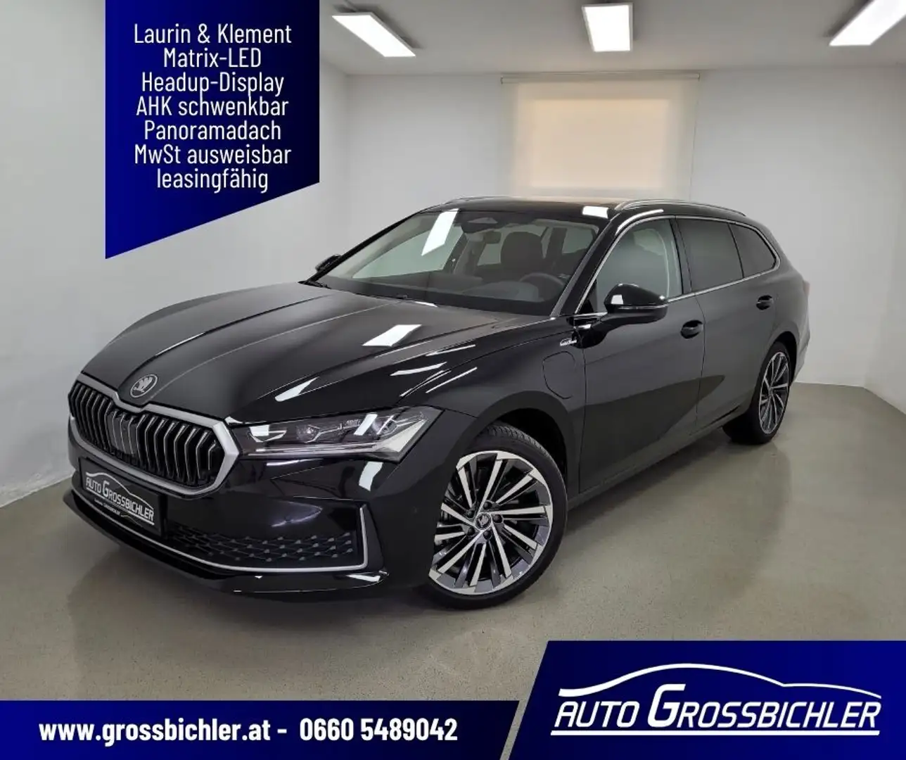 Skoda Superb Kombi 1,5 TSI iV PHEV Laurin & Klement DSG AHK,... Schwarz - 1