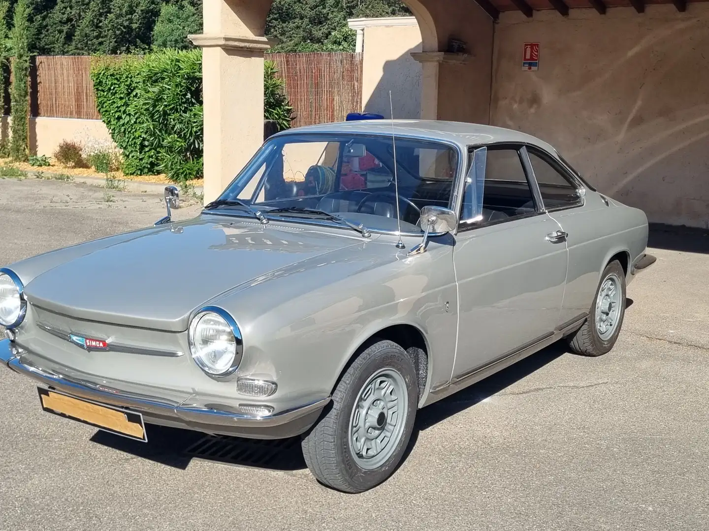 Bertone Sonstige simca 1000 coupé BERTONE 1964 Grau - 2