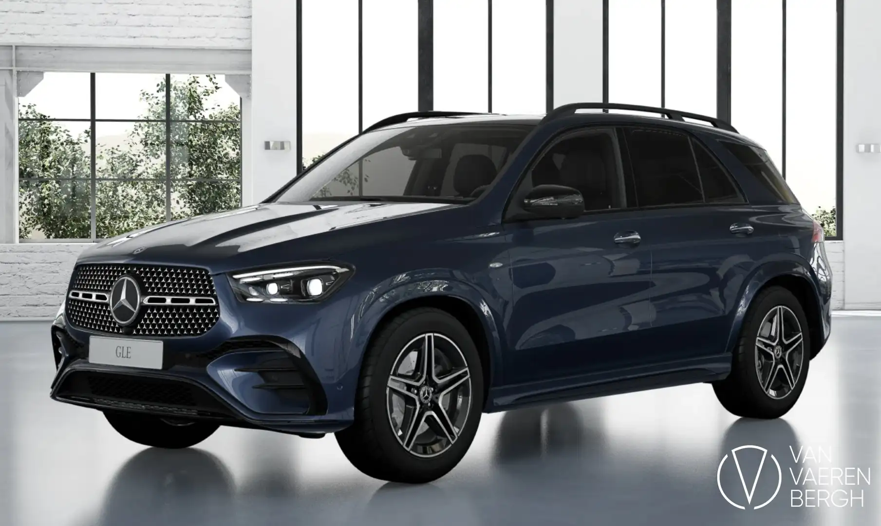 Mercedes-Benz GLE 350 de 4Matic AMG-Line Bleu - 1