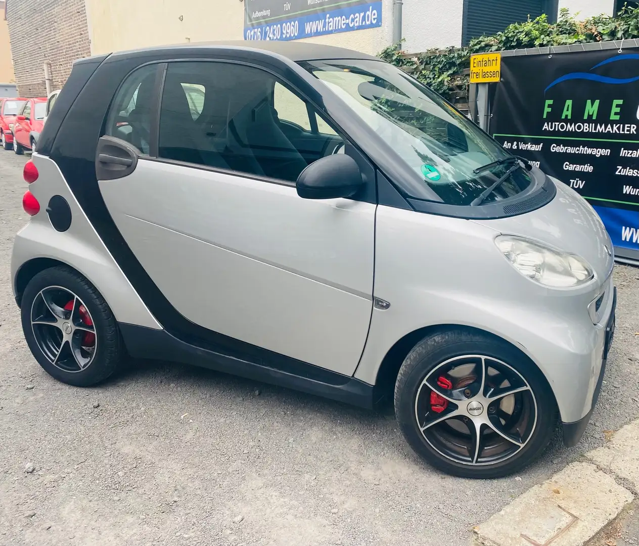 smart forTwo Fortwo 451 / KLIMA / AUTOMATIK / SPARSAM Gümüş rengi - 1