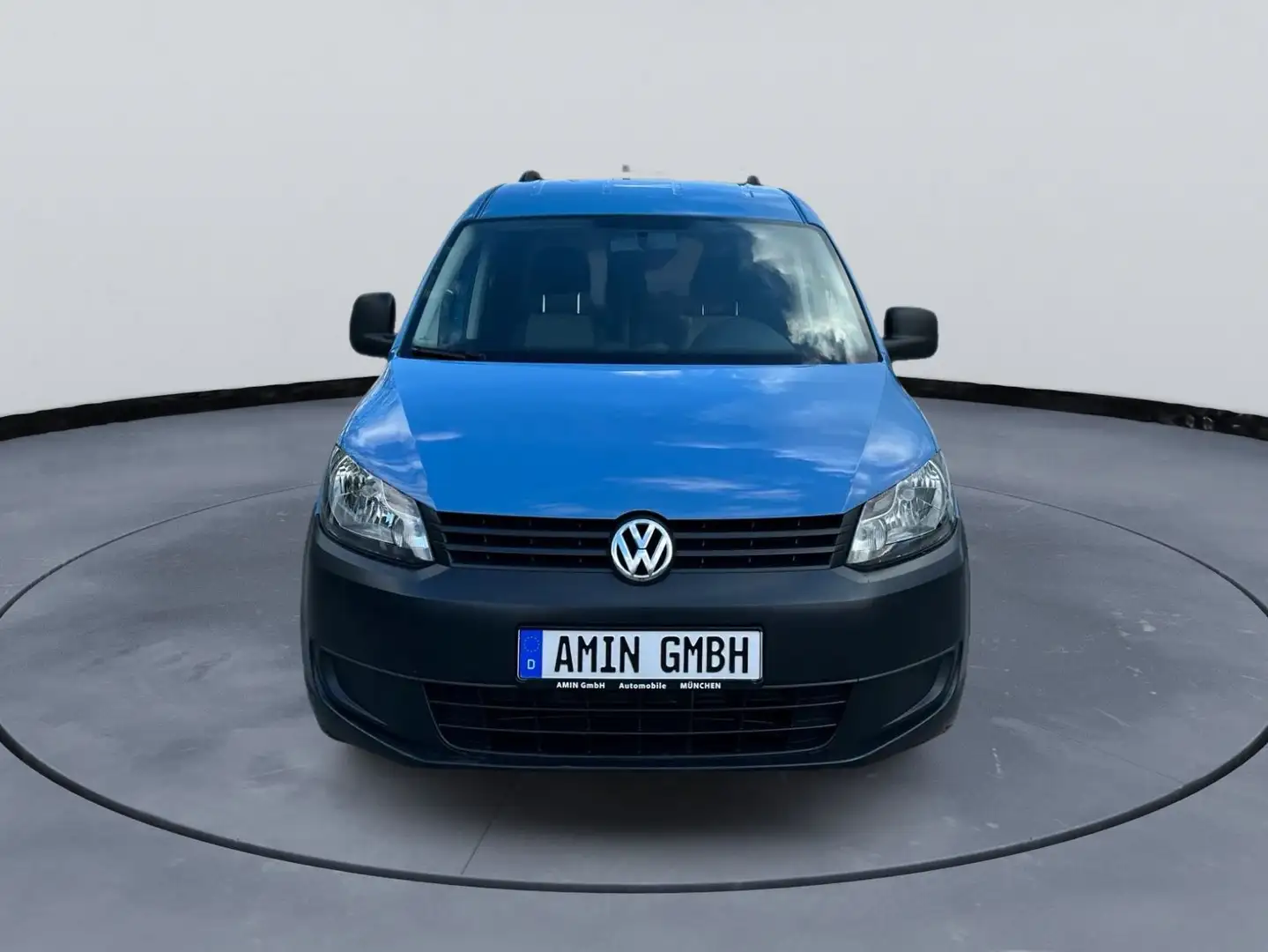 Volkswagen Caddy 1.6 TDI Maxi EcoProfi Bett und Solaranlage Blau - 2