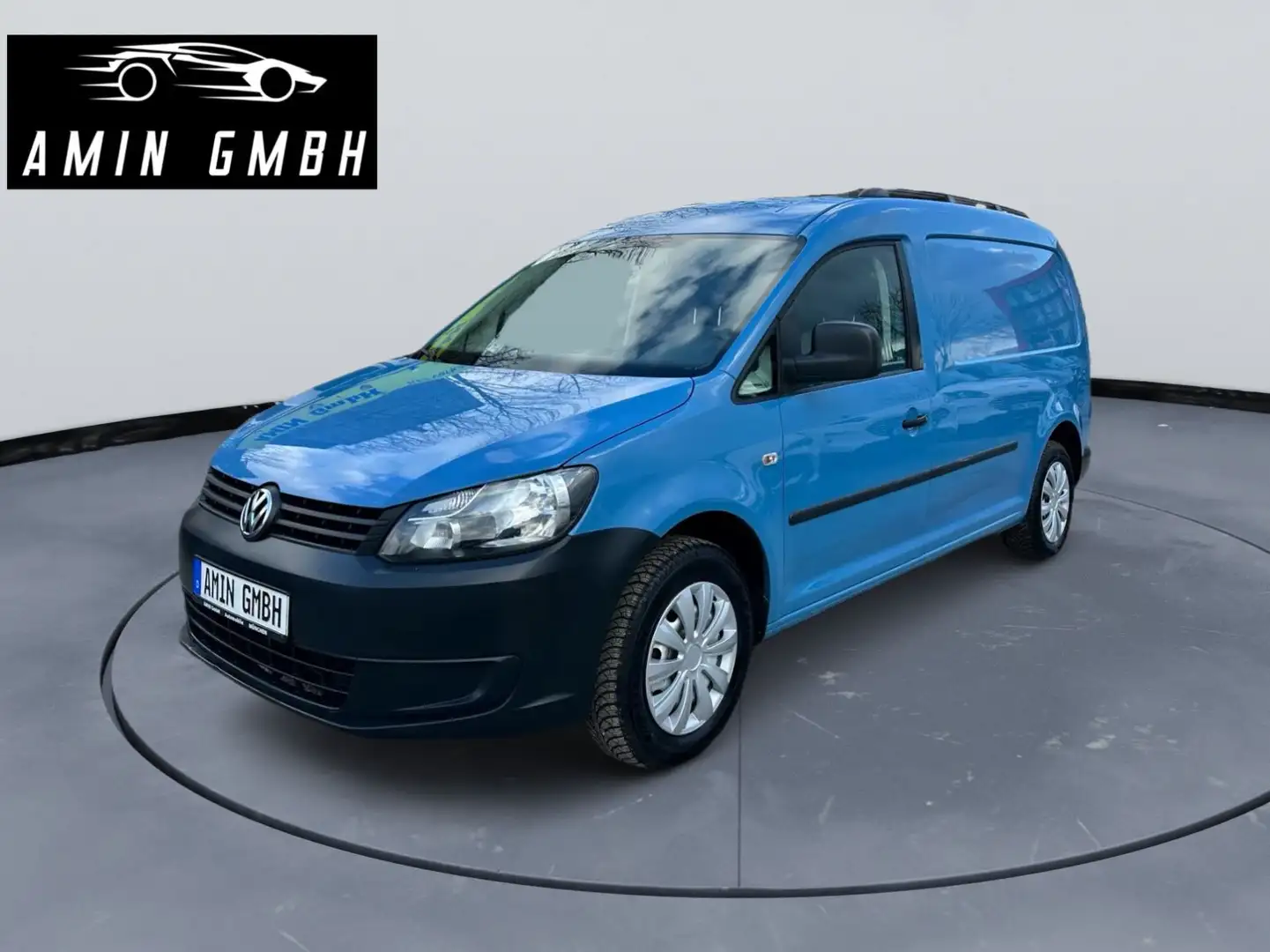 Volkswagen Caddy 1.6 TDI Maxi EcoProfi Bett und Solaranlage Blau - 1