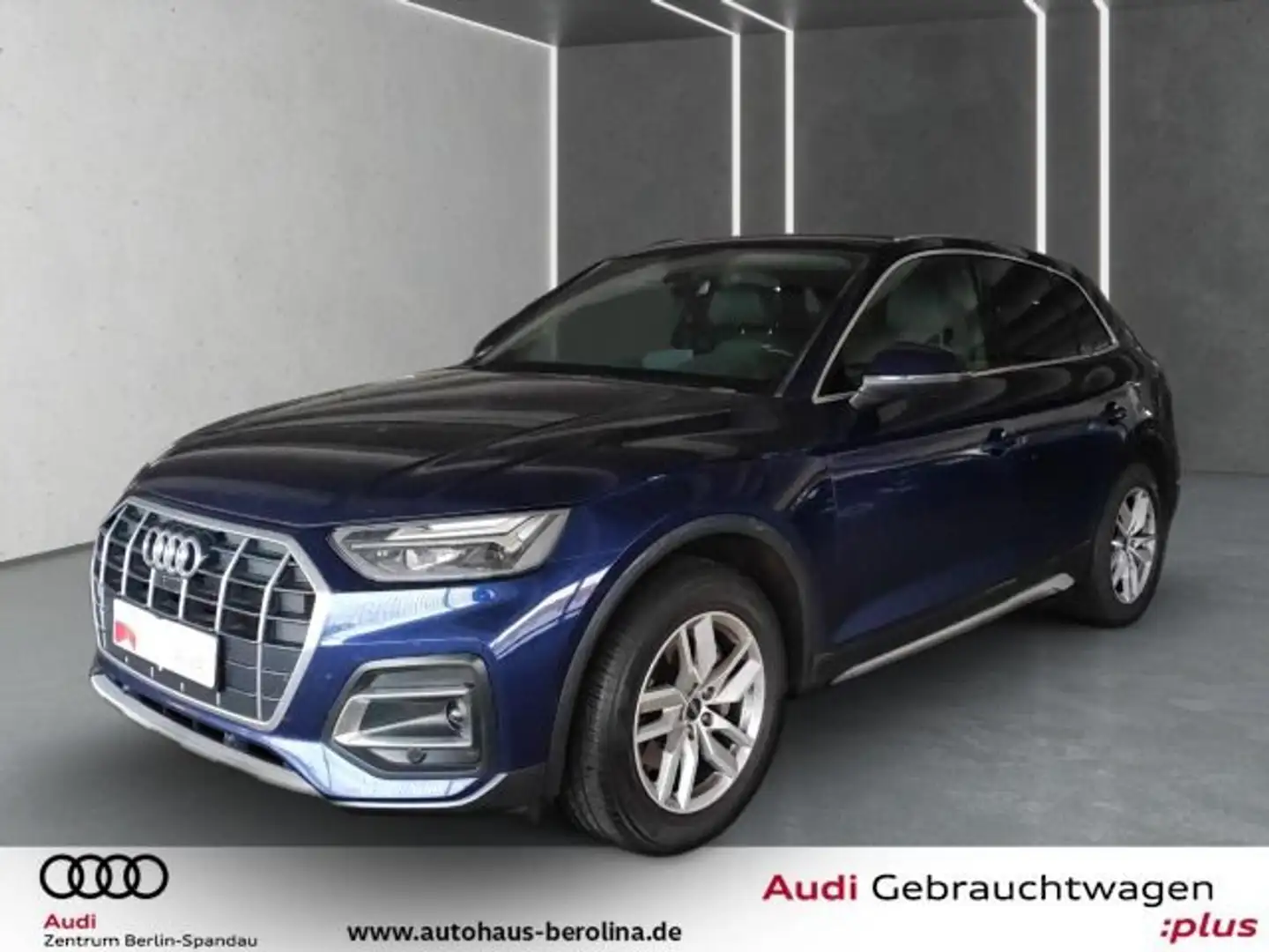 Audi Q5 35 TDI Adv. S tronic *Virt.C+*NAV+*TOUR*SHZ* Blau - 2