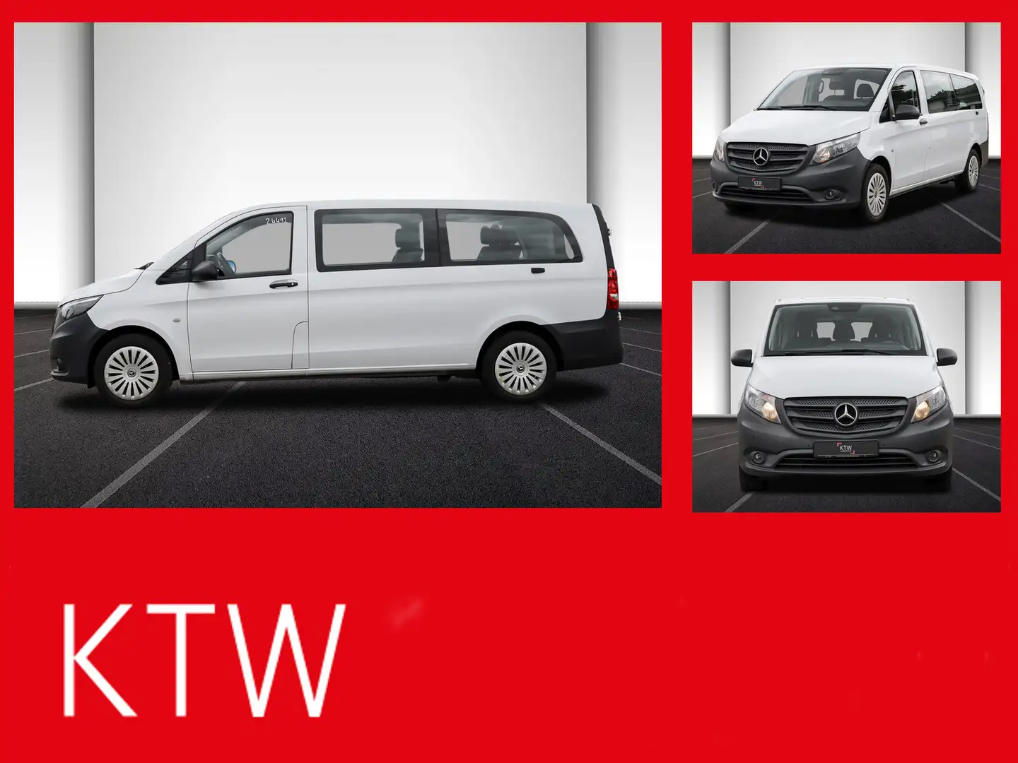 Mercedes-Benz Vito 114 TourerPro,Extralang,8Sitzer,Automatik Weiß - 1