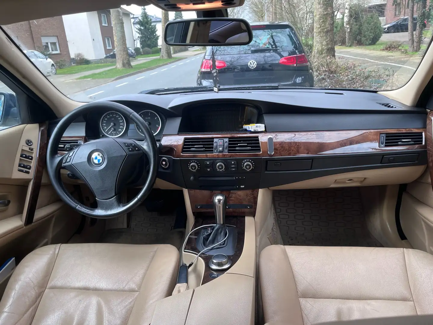 BMW 525 525d Touring Aut. TÜV, VB Blau - 2