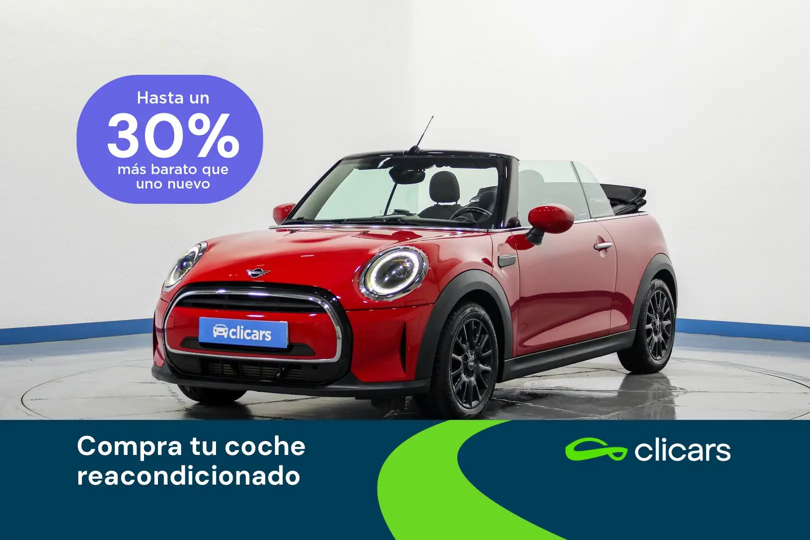 MINI Cooper Cabrio Rojo - 1