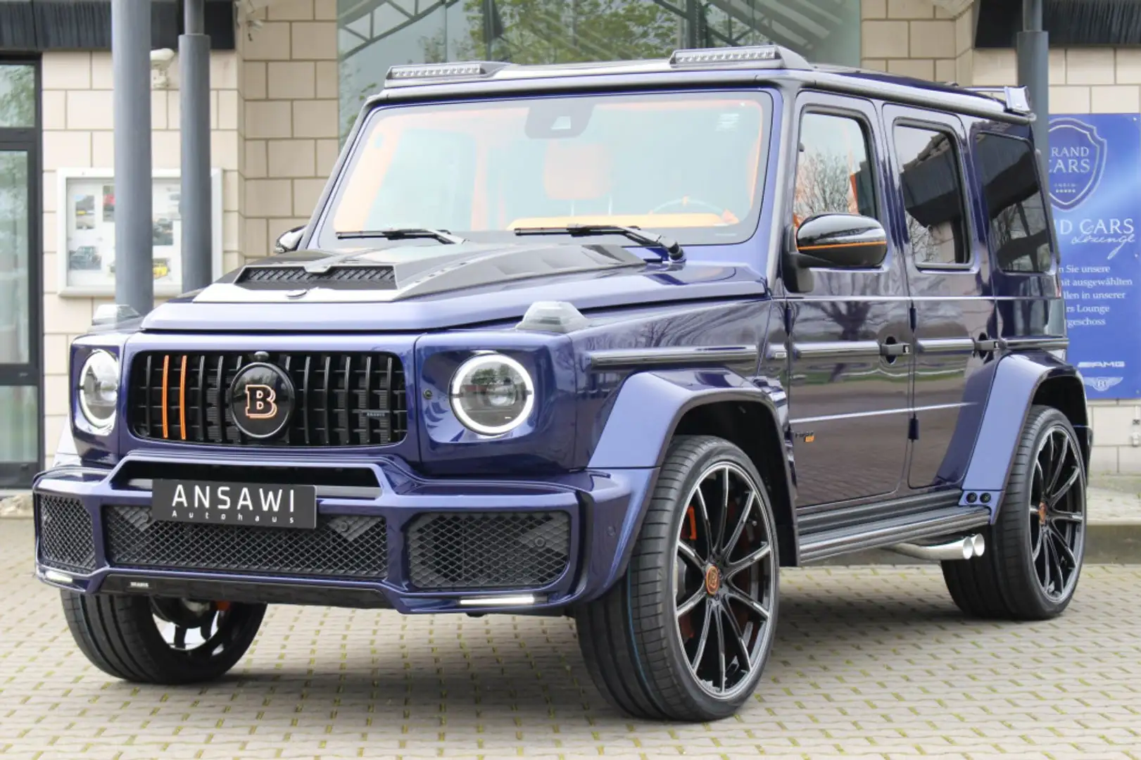 Mercedes-Benz G 63 AMG 800 BRABUS hermes orange Starlight MY24 Albastru - 1