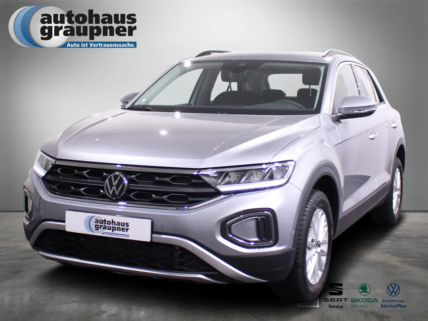 Volkswagen T-Roc 1.0 TSI Life KLIMA PDC LED SCHEINWERFER Silber - 1