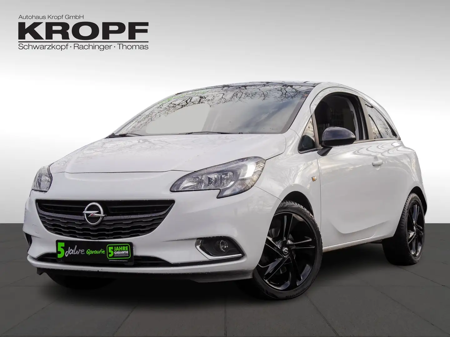 Opel Corsa E 1.0 Turbo ecoFlex **KlimaA SHZ** Weiß - 2