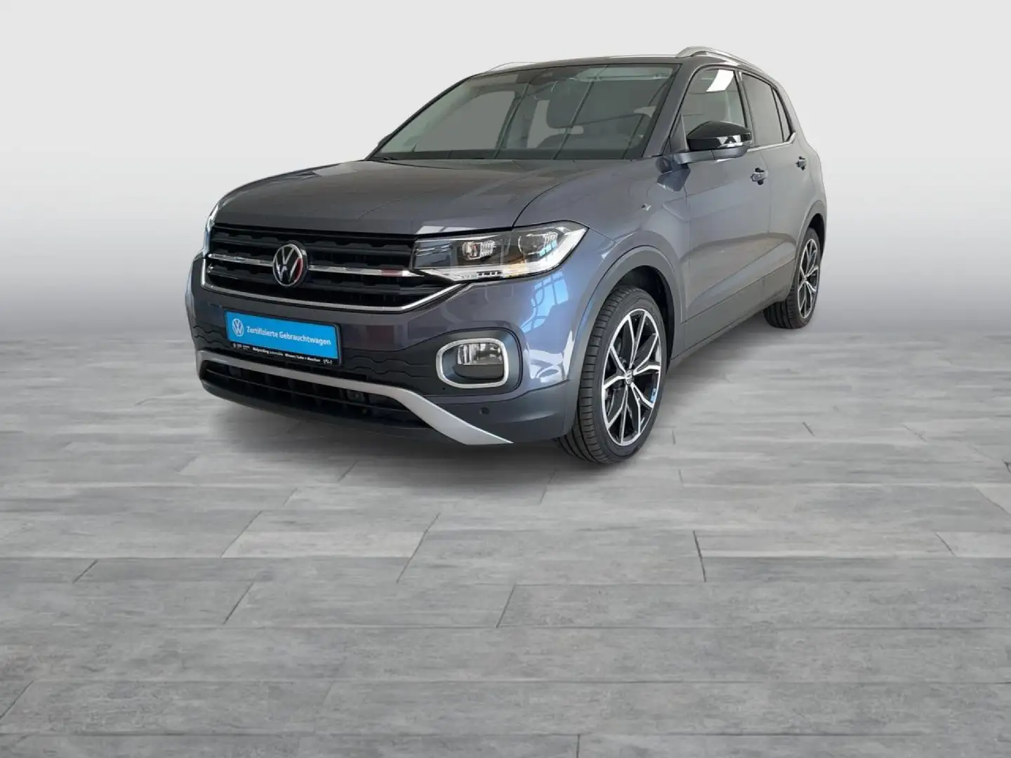 Volkswagen T-Cross 1.0 TSI DSG Style Bluetooth LED Klima Grau - 2