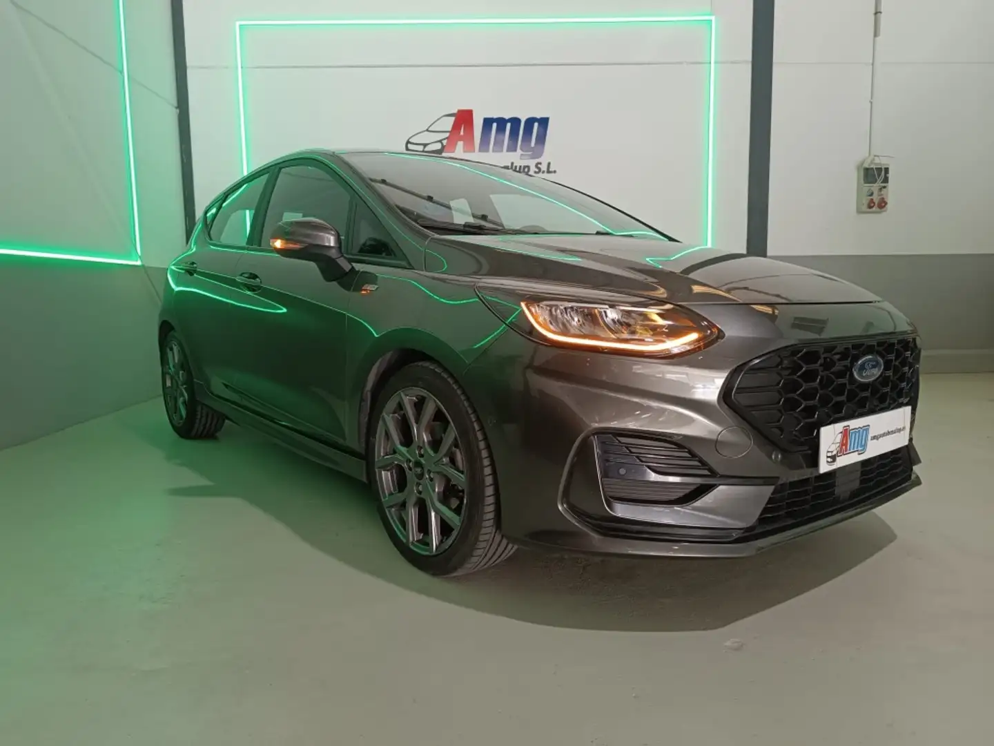 Ford Fiesta 1.0 EcoBoost MHEV ST Line X 125 Gris - 1