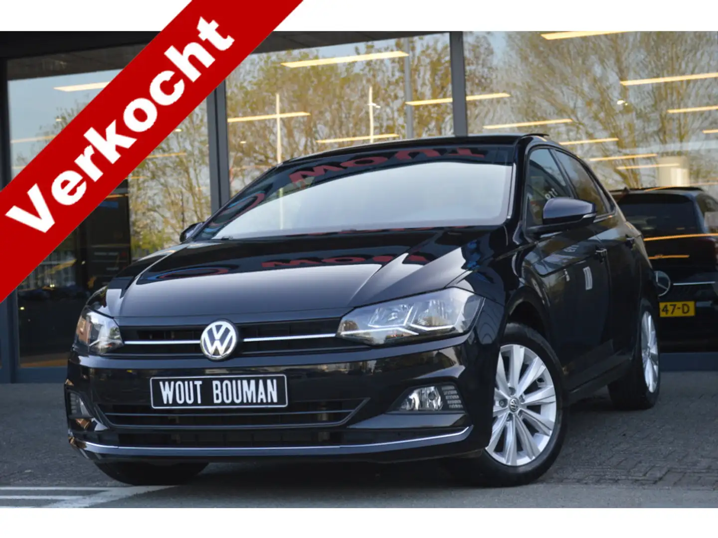 Volkswagen Polo 1.0 TSI Highline Panorama Clima Camera Keyless Pdc Negro - 1