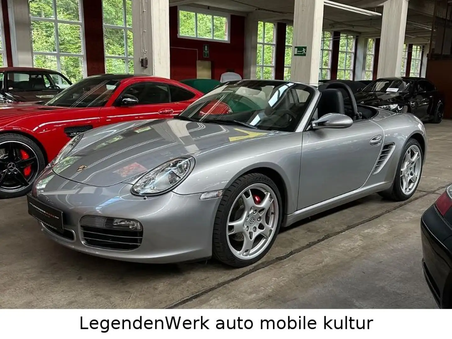 Porsche Boxster S 987 2.Hd P-Scheckheft BRD C00 Schalter Argent - 1