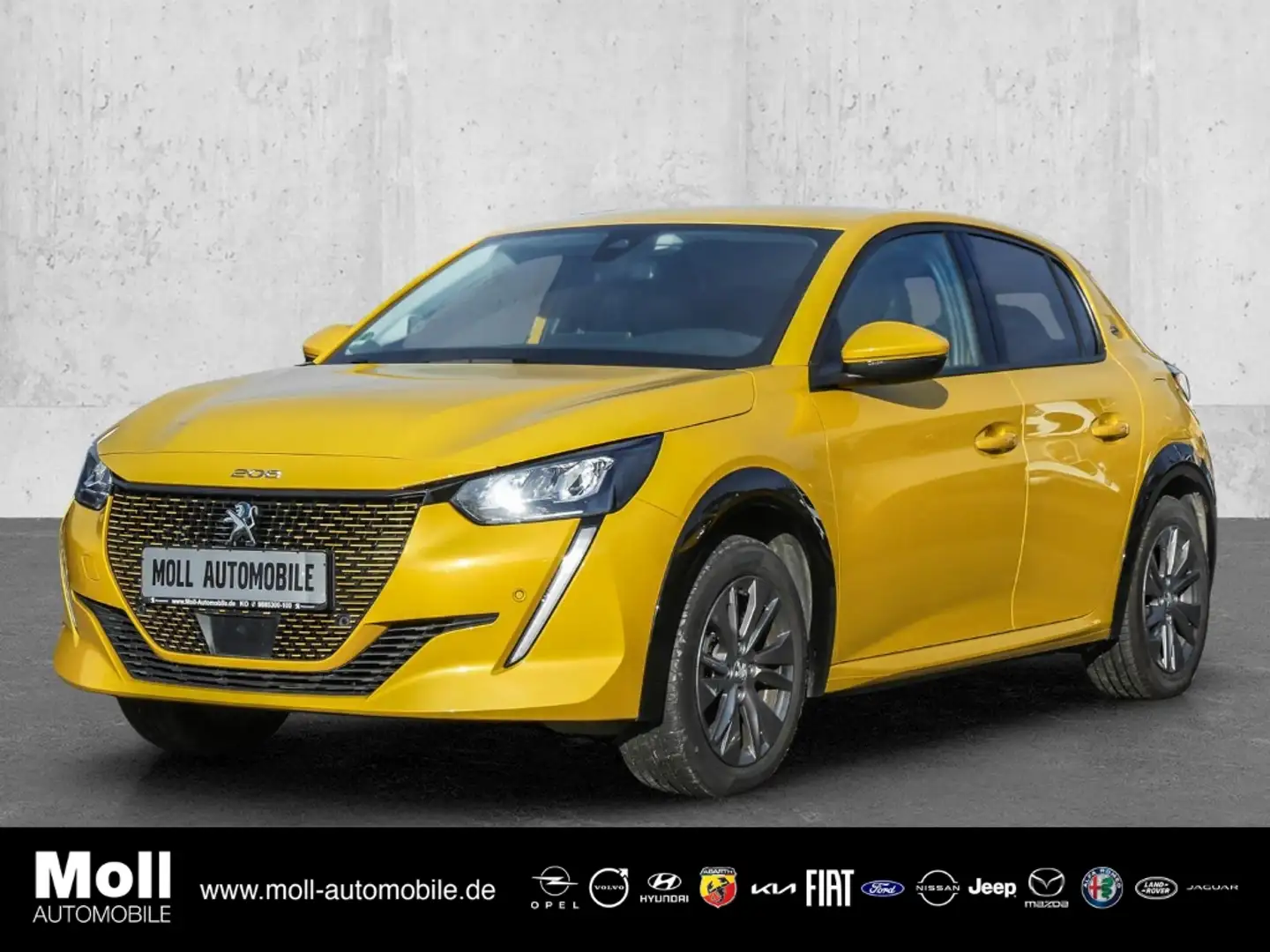 Peugeot 208 e- Allure Elektromotor 136 Navi LED Apple CarPlay Jaune - 1