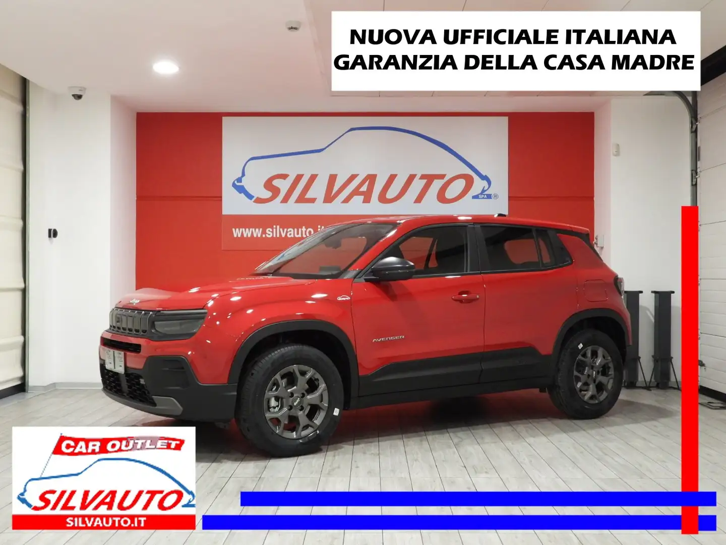 Jeep Avenger 1.2 FWD LONGITUDE MY’25 Rosso - 1