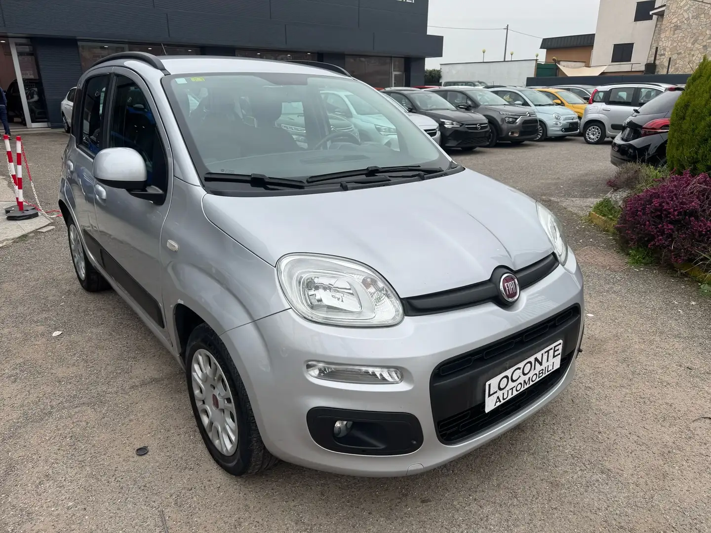 Fiat Panda 1.2 Lounge 69cv Argent - 1