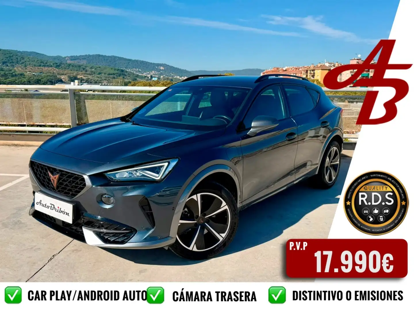 CUPRA Formentor 1.4 e-Hybrid 205 DSG Gris - 1