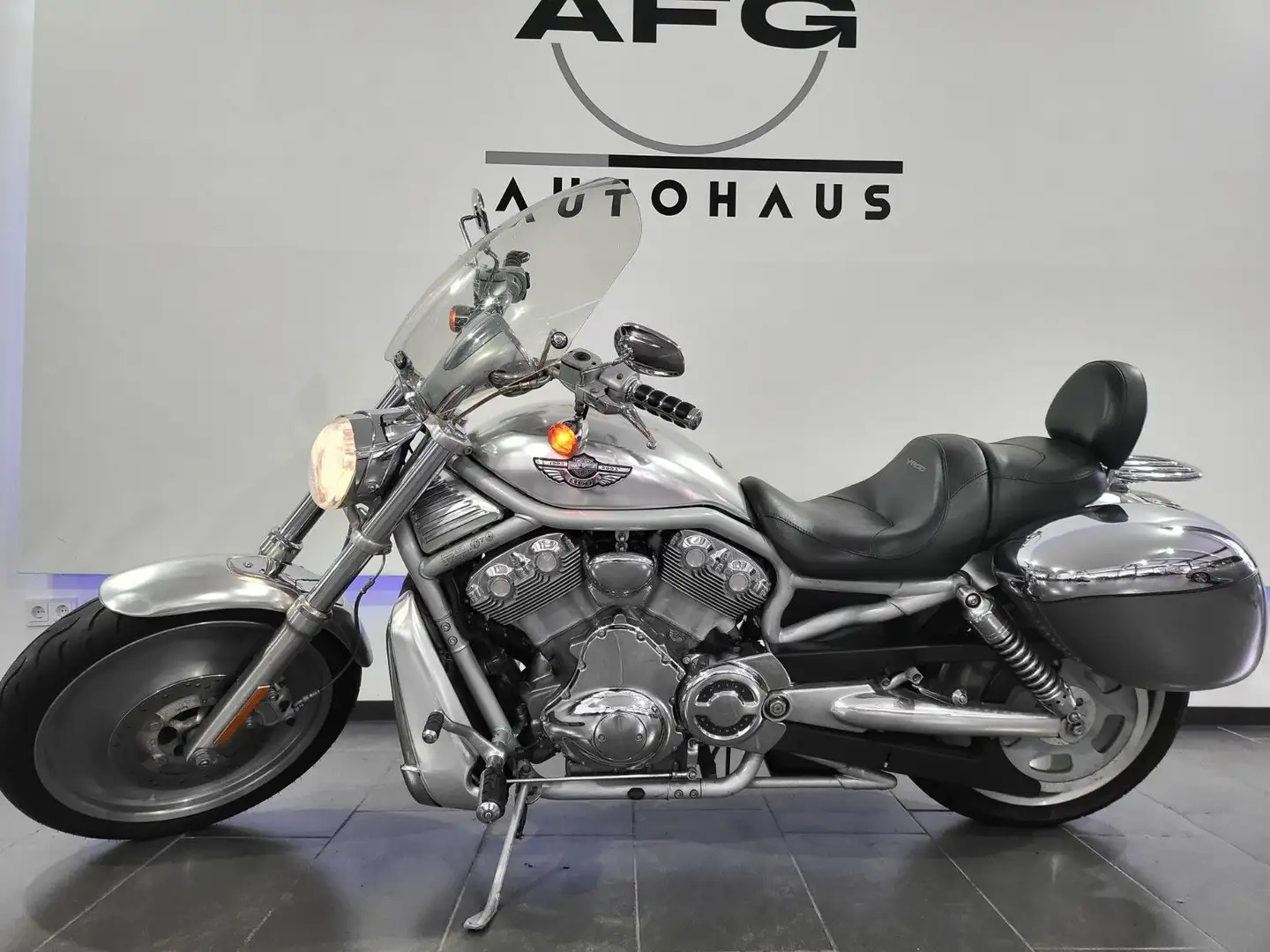 Harley-Davidson V-Rod 100th anniversary Edelstahl Chrom Argintiu - 1