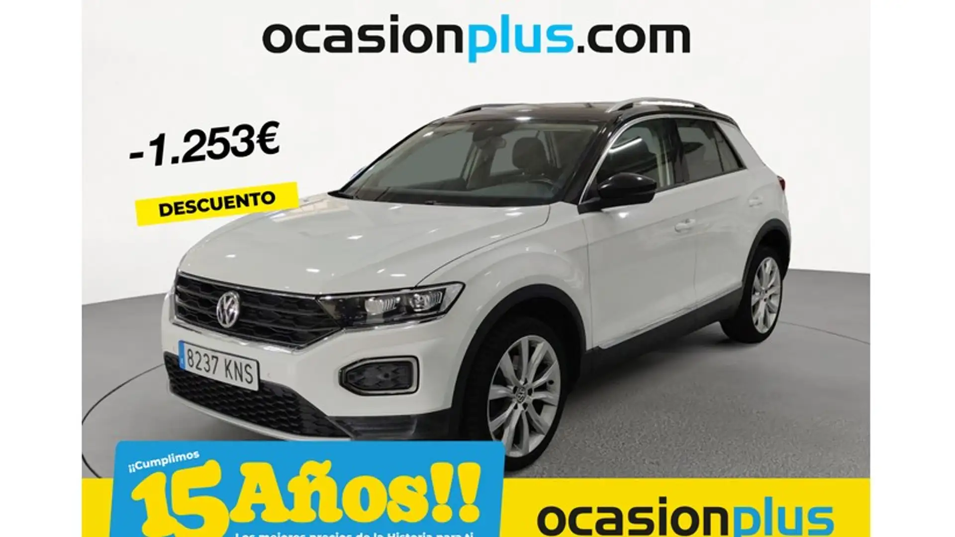 Volkswagen T-Roc 1.0 TSI Advance Blanc - 1