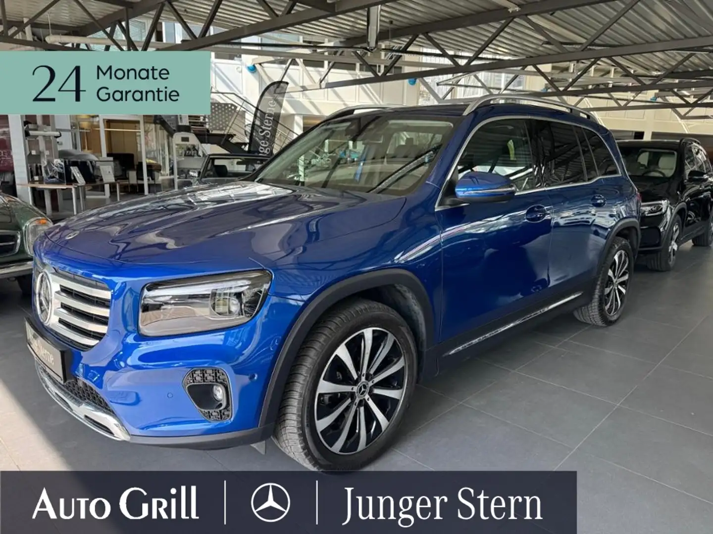 Mercedes-Benz GLB 180 d Prog Standheizung AHK Distronic KeyGO Blau - 2