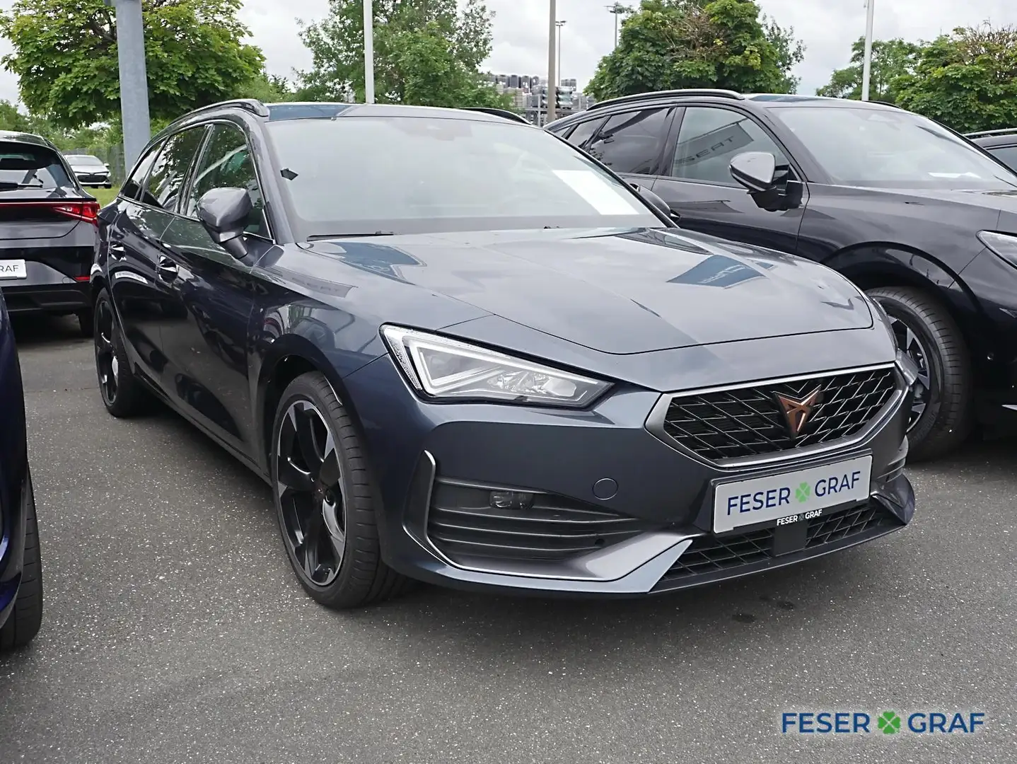 CUPRA Leon Sportstourer 1.4 e-Hybrid *NAVI*PANO*ACC* Gris - 2