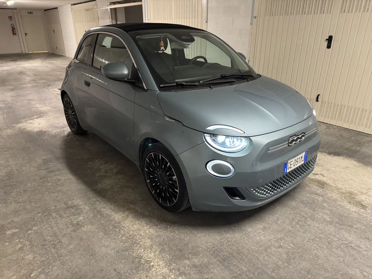 Fiat 500e Cabrio - La Prima - 42kw Bleu - 1