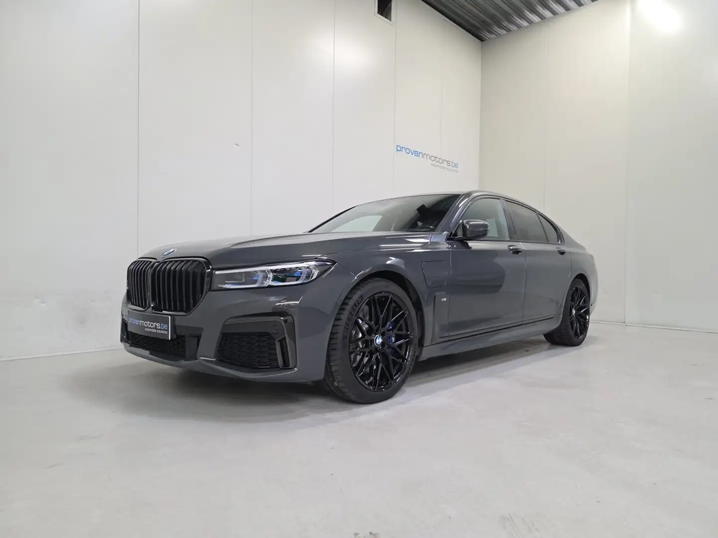 BMW 745 e Hybrid Autom. - M Pack - GPS - Topstaat! Gris - 1