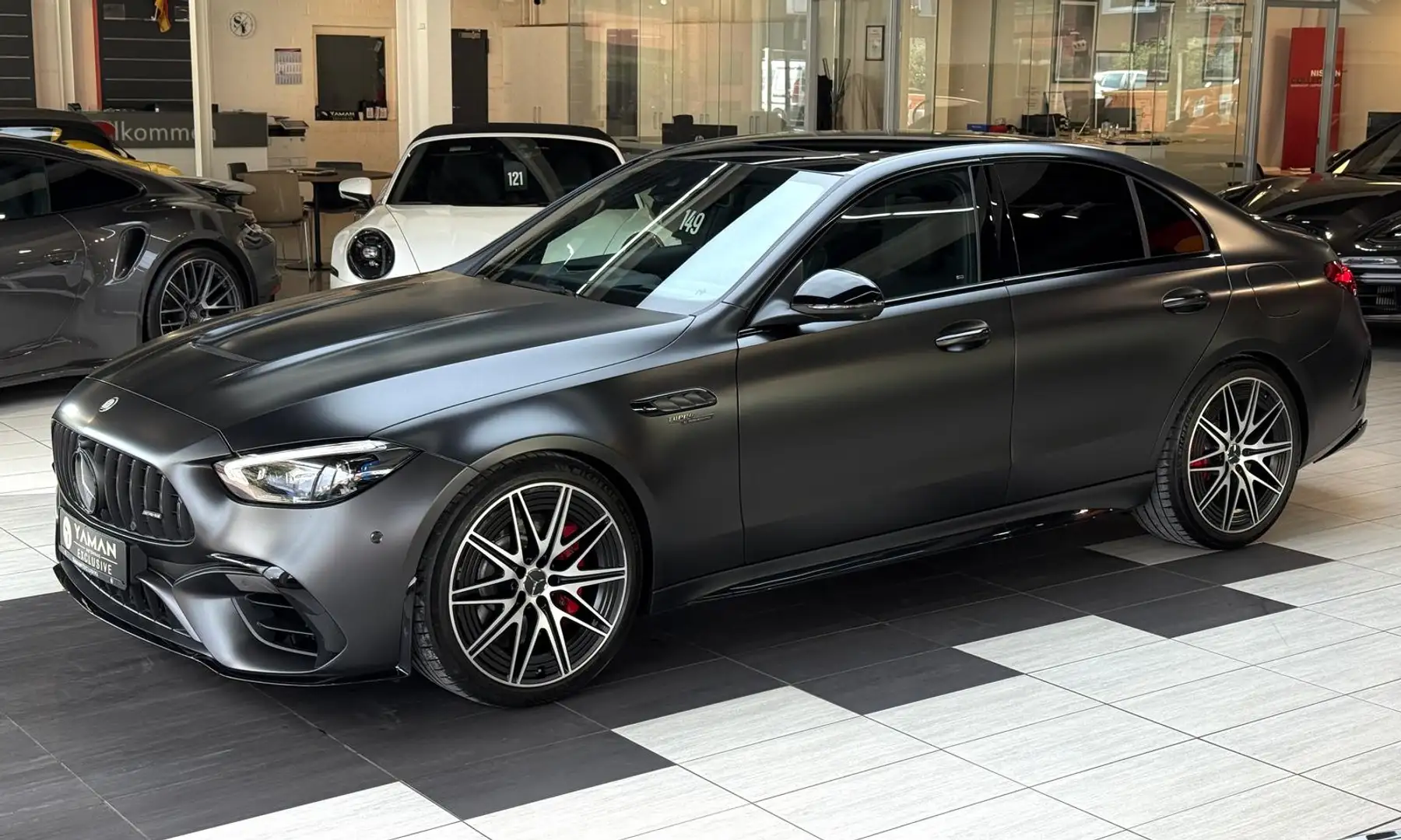 Mercedes-Benz C 63 AMG C 63 AMG 4M+ S E Perfor.*Aero*Pano*HuD*MAGNO Grijs - 2