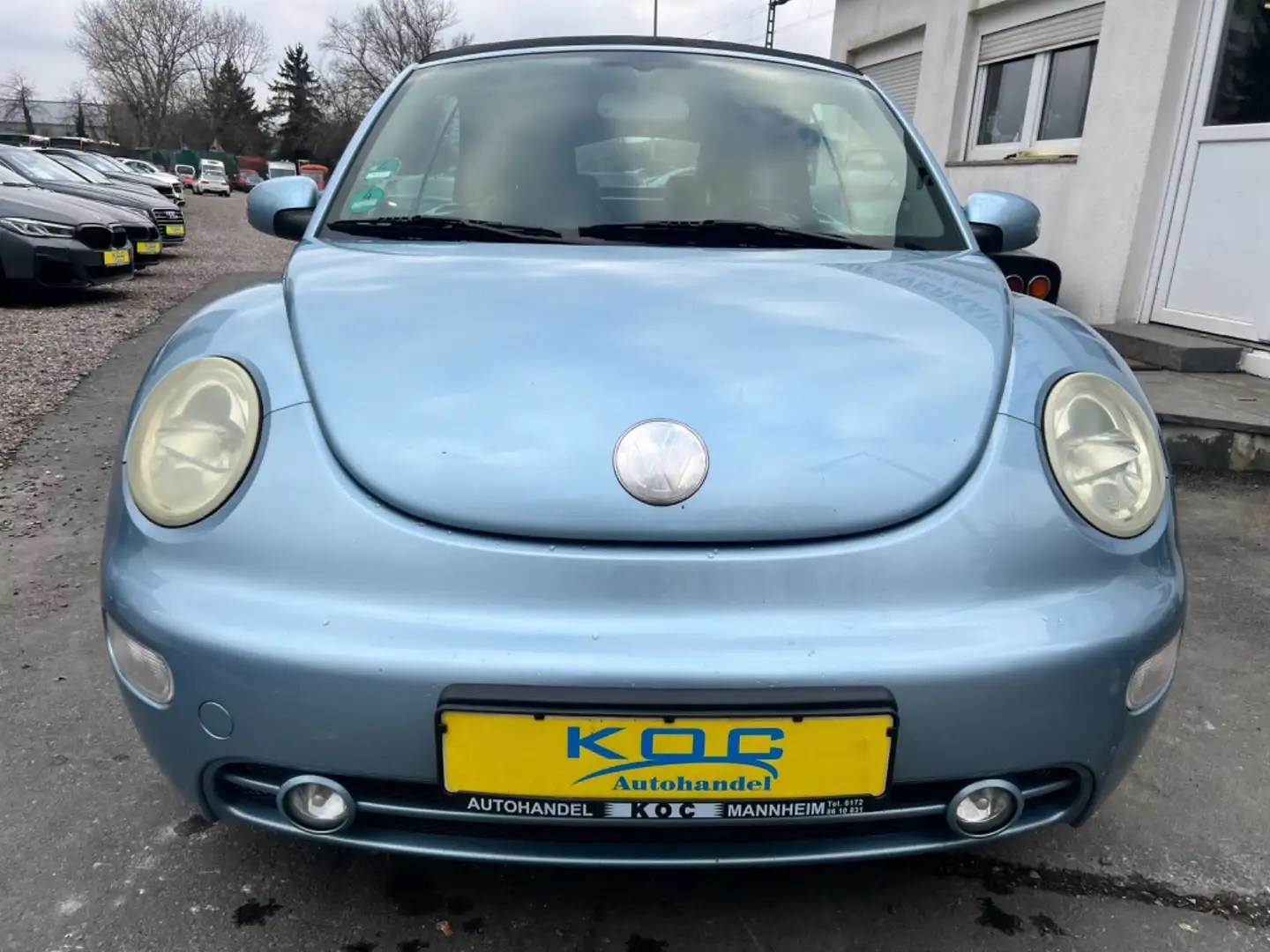 Volkswagen New Beetle 2.0 Cabriolet /Leder/SHZ/Klima Blau - 2