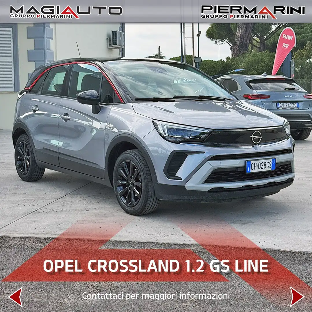 Opel Crossland Crossland 1.2 12V Start&Stop GS Line Gris - 1