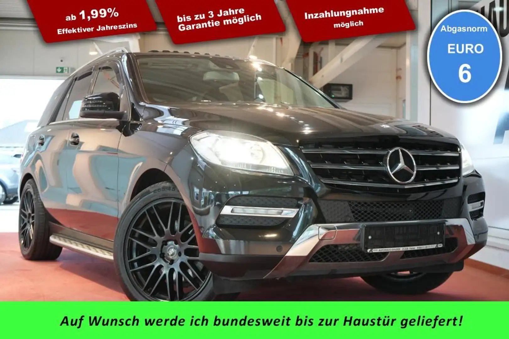 Mercedes-Benz ML 350 4MATIC 7G-TRONIC *Navi*Kamera*Pano*AHK* Zwart - 1