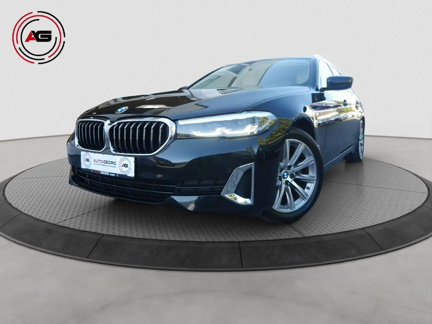 BMW 520 d xDrive Luxury LC.PRO LEDER ANHK SCHECKH LED Noir - 1