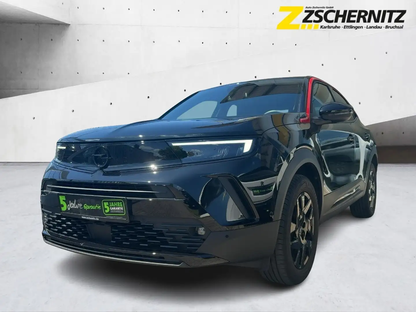 Opel Mokka 1.2 Turbo GS Line LED*SHZ*Kamera*CarPlay Zwart - 1