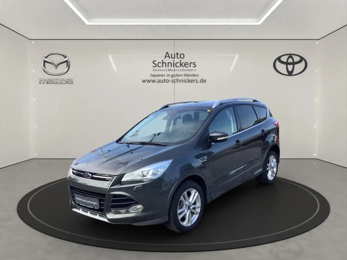 Ford Kuga INDIVIDUAL+ECOBOOST+PDC+SHZ+NAV+GJ-RÄDER Grijs - 1