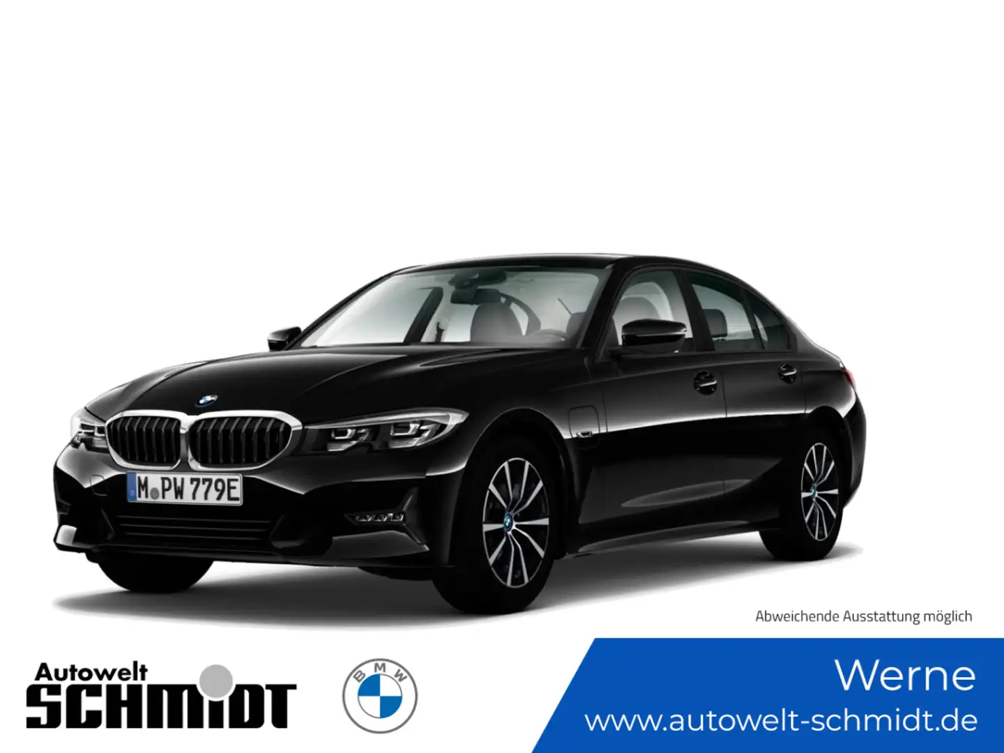 BMW 330 e Advantage + 2Jahre-BPS.-GARANTIE Schwarz - 1