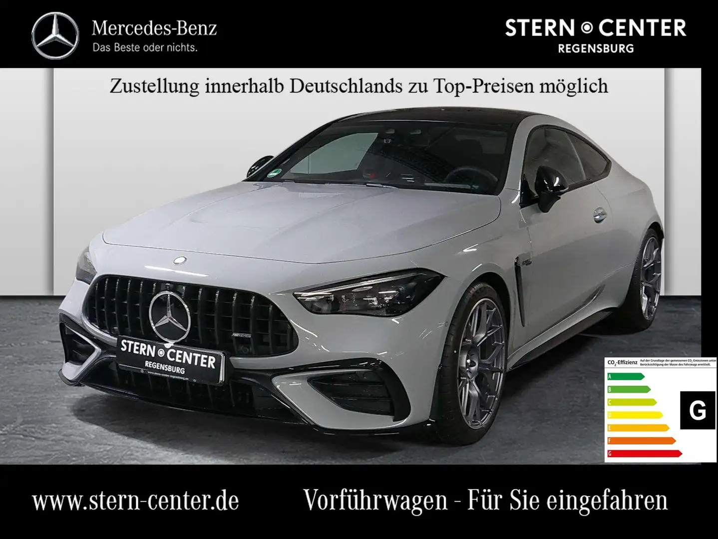 Mercedes-Benz CLE 53 AMG 4M+Coupé+Perf.Sitz+DIST.+PANO+2xNIGHT Grau - 1