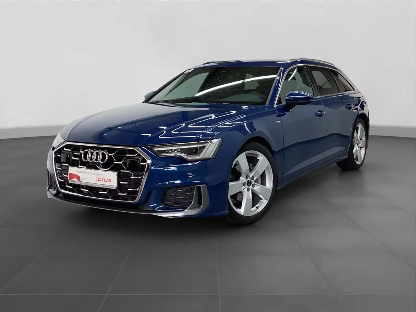 Audi A6 40 TDI Q 2x S LINE LM20 AHK NAVI+ SITZH Blau - 2