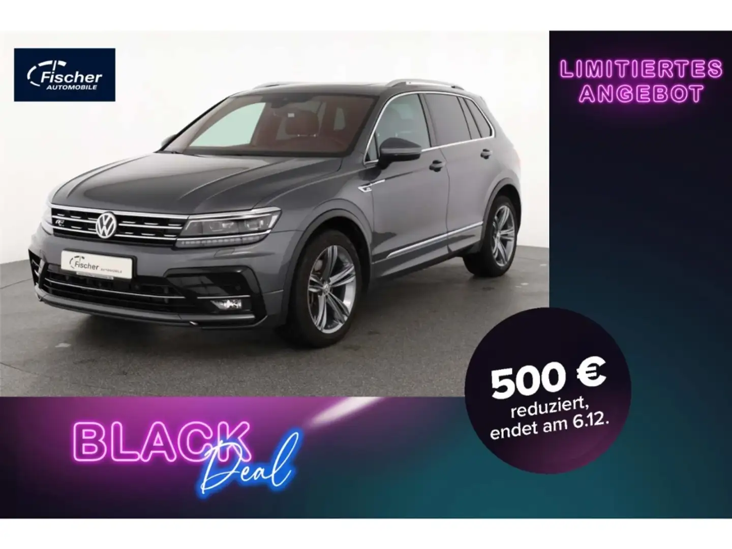 Volkswagen Tiguan 2.0 TSI 4Motion Highline R-Line Grau - 1